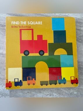 10/$30💥Board Book, Find the Square, Britta Teckentrup, Like New Children's Book